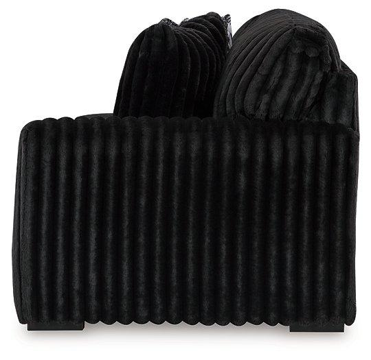 Midnight-Madness Sectional with Chaise - House Of Furniture/Allan's Gallery