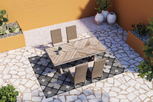 Beachcroft Outdoor Dining Set - House Of Furniture/Allan's Gallery