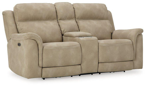 Next-Gen DuraPella Power Reclining Loveseat with Console - House Of Furniture/Allan's Gallery