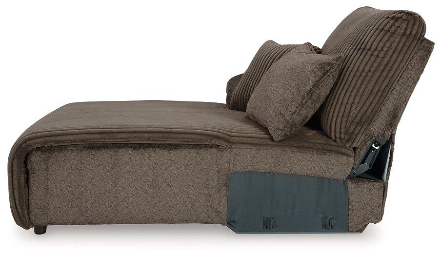 Top Tier Reclining Sectional with Chaise - House Of Furniture/Allan's Gallery