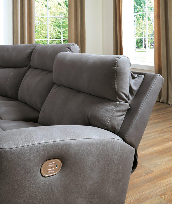 Next-Gen DuraPella Power Reclining Sectional Sofa - House Of Furniture/Allan's Gallery