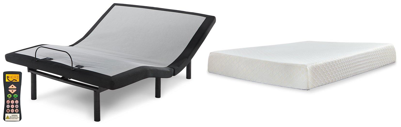 10 Inch Chime Memory Foam Mattress Set - House Of Furniture/Allan's Gallery