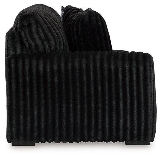 Midnight-Madness Sectional with Chaise - House Of Furniture/Allan's Gallery