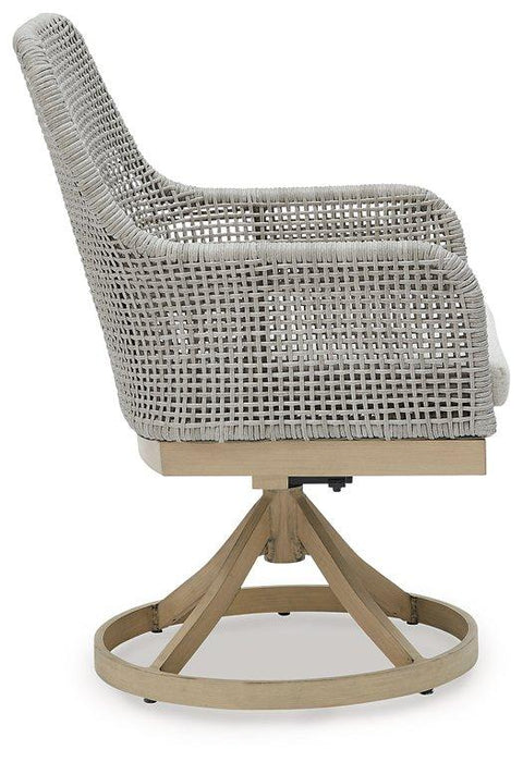 Seton Creek Outdoor Seating Set - House Of Furniture/Allan's Gallery