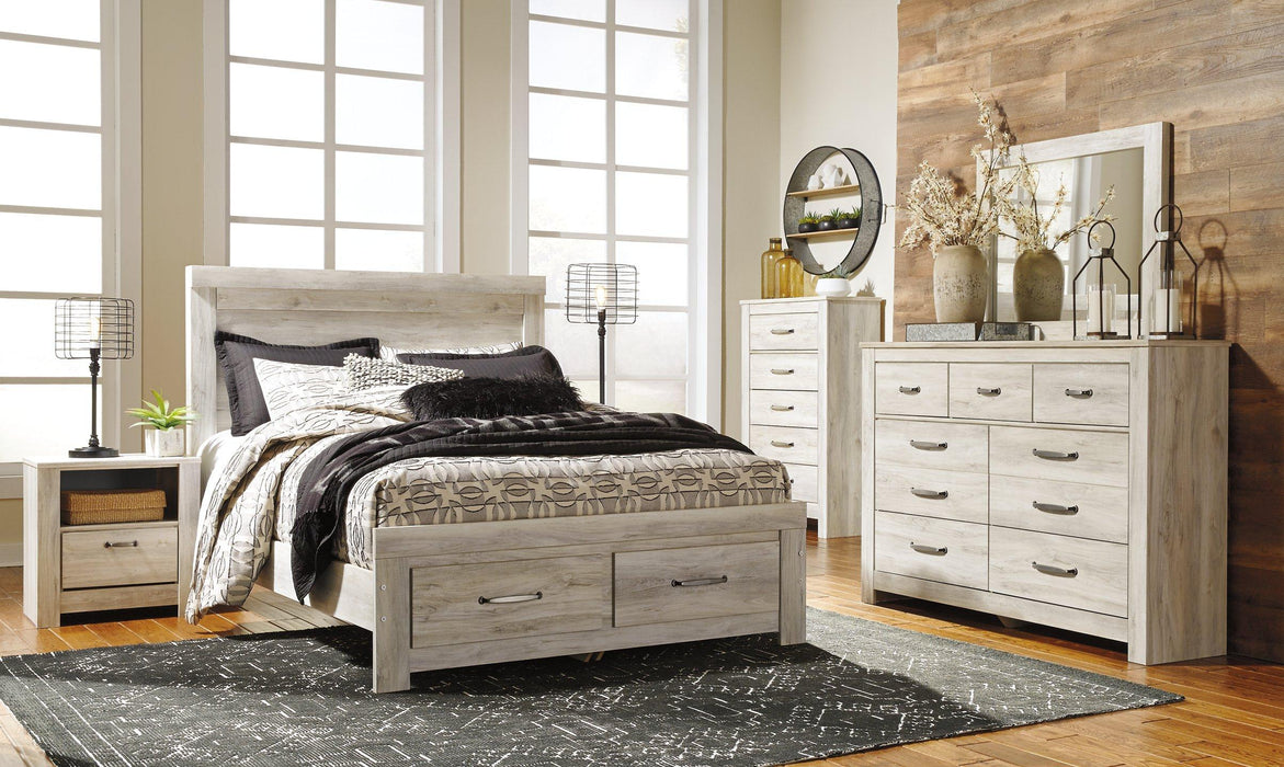 Bellaby Bed with 2 Storage Drawers - House Of Furniture/Allan's Gallery
