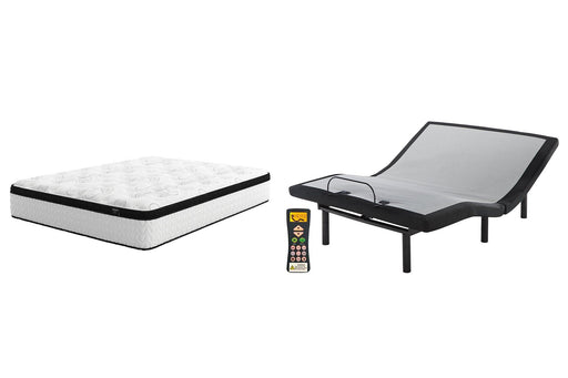 Chime 12 Inch California King Hybrid Mattress Package - House Of Furniture/Allan's Gallery