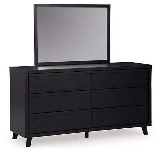 Danziar Dresser and Mirror - House Of Furniture/Allan's Gallery