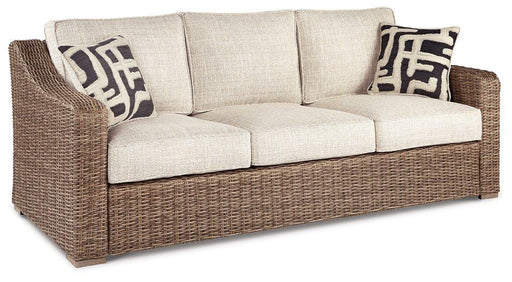 Beachcroft Outdoor Sofa with Cushion - House Of Furniture/Allan's Gallery