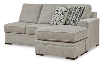 Calnita Sectional with Chaise - House Of Furniture/Allan's Gallery