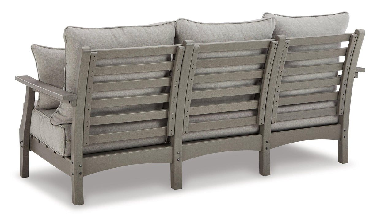 Visola Outdoor Sofa and Loveseat Set - House Of Furniture/Allan's Gallery