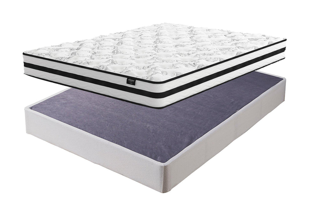 8 Inch Chime Innerspring Mattress Set - House Of Furniture/Allan's Gallery