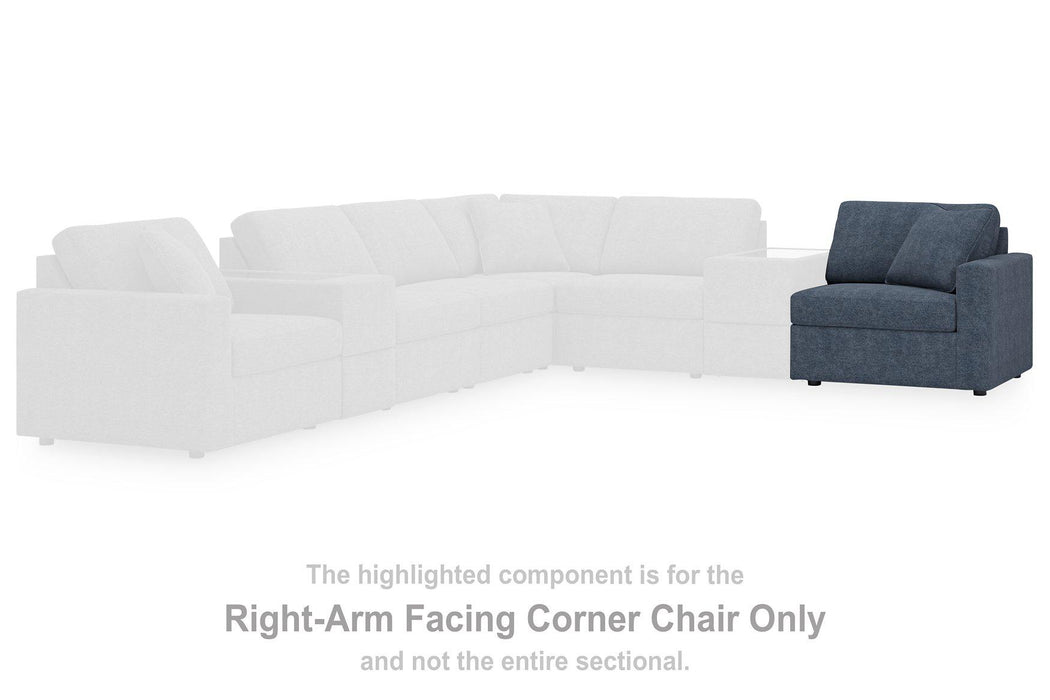 Modmax Balanced Sectional with Audio and Storage Consoles