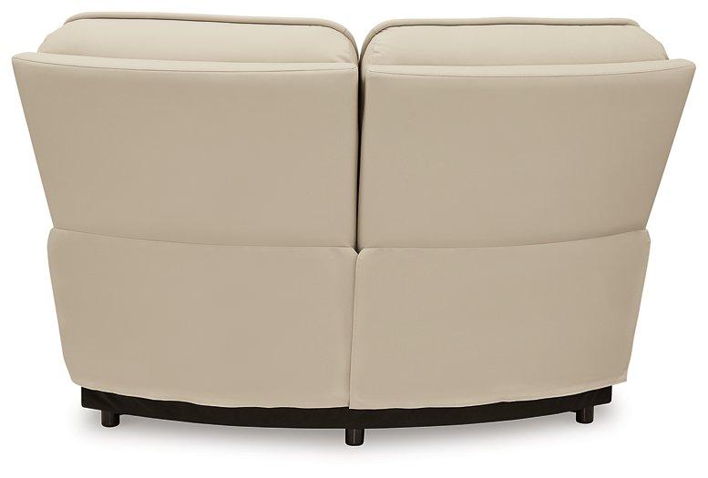 Double Deal Reclining Sectional with Console - House Of Furniture/Allan's Gallery