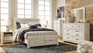 Bellaby Bed with 2 Storage Drawers - House Of Furniture/Allan's Gallery