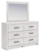 Cayboni Dresser and Mirror - House Of Furniture/Allan's Gallery