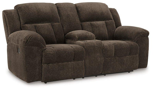 Frohn Reclining Loveseat with Console - House Of Furniture/Allan's Gallery