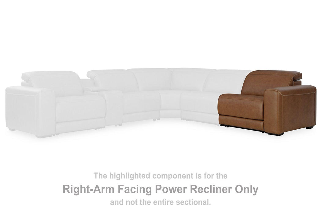 Magic Man 5-Piece Power Reclining Sectional - House Of Furniture/Allan's Gallery