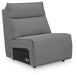 Modmax Reclining Sectional with Console - House Of Furniture/Allan's Gallery