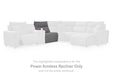 Modmax Reclining Sectional with Console - House Of Furniture/Allan's Gallery