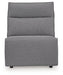 Modmax Reclining Sectional with Console - House Of Furniture/Allan's Gallery