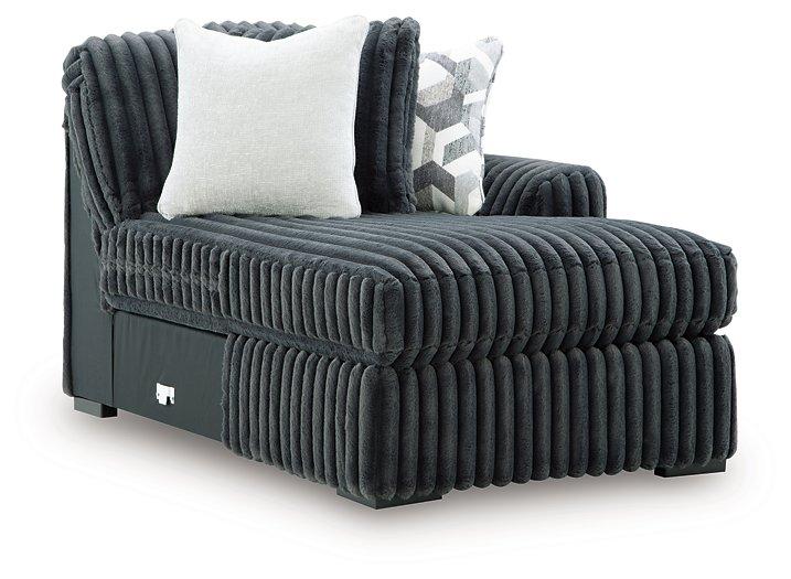 Midnight-Madness Super Chaise - House Of Furniture/Allan's Gallery
