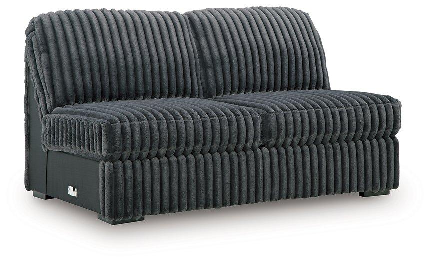 Midnight-Madness Sectional with Chaise - House Of Furniture/Allan's Gallery