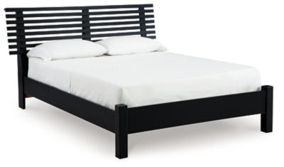 Danziar Queen Slat Bed - House Of Furniture/Allan's Gallery