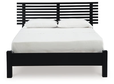 Danziar Queen Slat Bed - House Of Furniture/Allan's Gallery