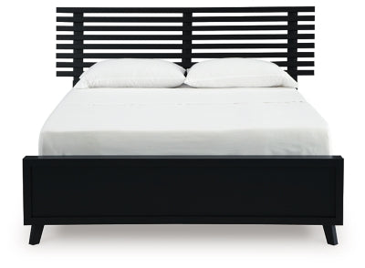 Danziar Queen Slat Bed - House Of Furniture/Allan's Gallery