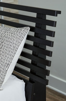 Danziar Queen Slat Bed - House Of Furniture/Allan's Gallery