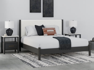 Cadmori Upholstered Bed - House Of Furniture/Allan's Gallery