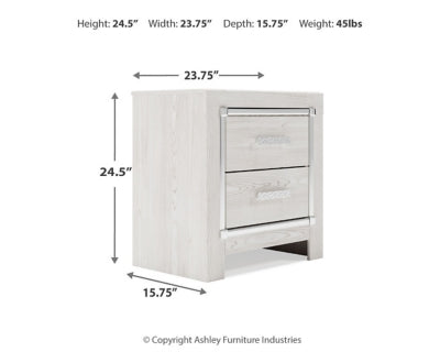 Altyra Nightstand - House Of Furniture/Allan's Gallery