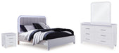 Jarlee Upholstered Bed - House Of Furniture/Allan's Gallery