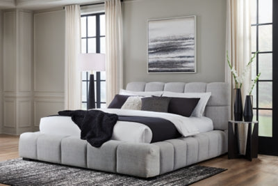 Grendusk Upholstered Bed - House Of Furniture/Allan's Gallery