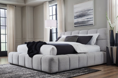 Grendusk Upholstered Bed - House Of Furniture/Allan's Gallery