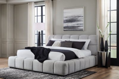 Grendusk Upholstered Bed - House Of Furniture/Allan's Gallery