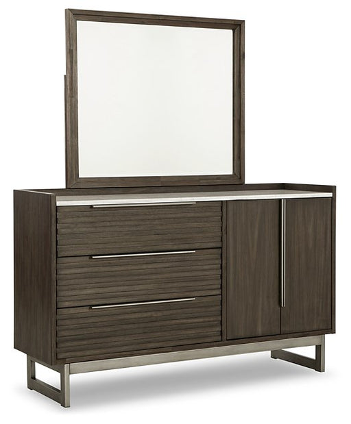 Arkenton Dresser and Mirror - House Of Furniture/Allan's Gallery