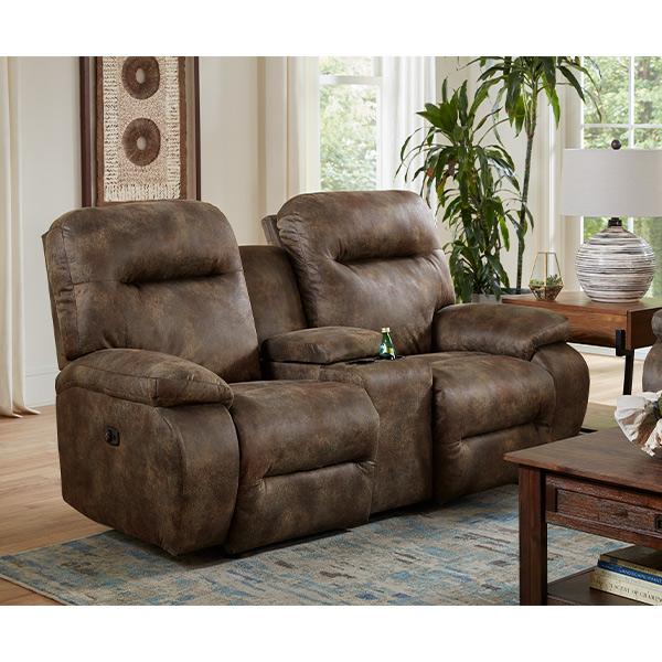 ARIAL LOVESEAT POWER HEAD TILT ROCKER CONSOLE LOVESEAT - L660RY7