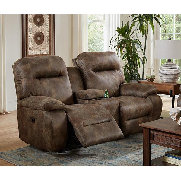 ARIAL LOVESEAT POWER HEAD TILT ROCKER CONSOLE LOVESEAT - L660RY7