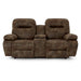 ARIAL LOVESEAT POWER HEAD TILT SPACE SAVER CONSOLE LOVESEAT - L660RY4 - House Of Furniture/Allan's Gallery