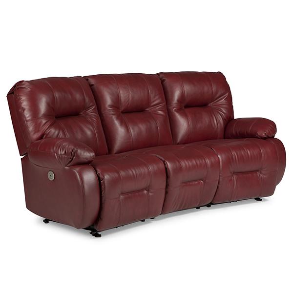 BRINLEY COLLECTION POWER HEAD TILT RECLINING CONVERSATION SOFA- U700RZ4