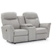 CAITLIN LOVESEAT LEATHER POWER ROCKING CONSOLE LOVESEAT- L420CQ7 - House Of Furniture/Allan's Gallery
