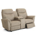 CAITLIN LOVESEAT LEATHER POWER HEAD TILT SPACE SAVER LOVESEAT - L420CZ4 - House Of Furniture/Allan's Gallery
