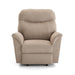 CAITLIN LEATHER POWER SPACE SAVER RECLINER- 4NP24LU - House Of Furniture/Allan's Gallery