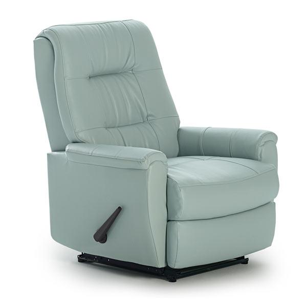 FELICIA LEATHER SWIVEL GLIDER RECLINER- 2A75LV