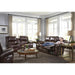 GENET COLLECTION POWER RECLINING SOFA W/ FOLD DOWN TABLE- S960RP4 - House Of Furniture/Allan's Gallery