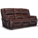 GENET COLLECTION LEATHER POWER RECLINING SOFA W/ FOLD DOWN TABLE- S960CZ4 - House Of Furniture/Allan's Gallery