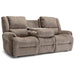 GENET COLLECTION LEATHER POWER RECLINING SOFA W/ FOLD DOWN TABLE- S960CZ4 - House Of Furniture/Allan's Gallery
