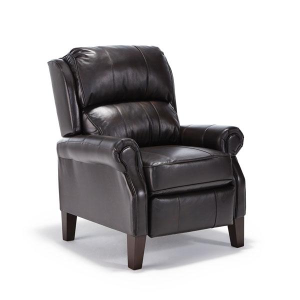 JOANNA LEATHER POWER HEAD TILT HIGH LEG RECLINER - 0LZ20RLU