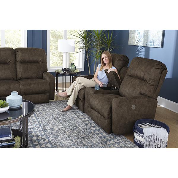 KENLEY COLLECTION POWER HEAD TILT RECLINING SOFA- S510RZ4